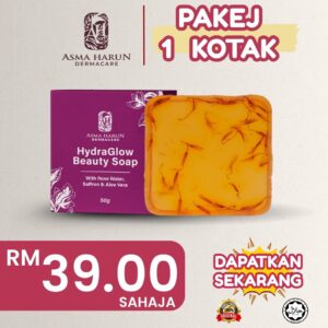 1 Kotak Hydraglow Beauty Soap